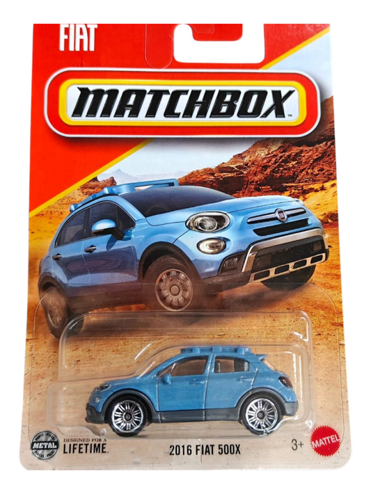 Matchbox 2016 Fiat 500X Mainline 1 :64 Scale