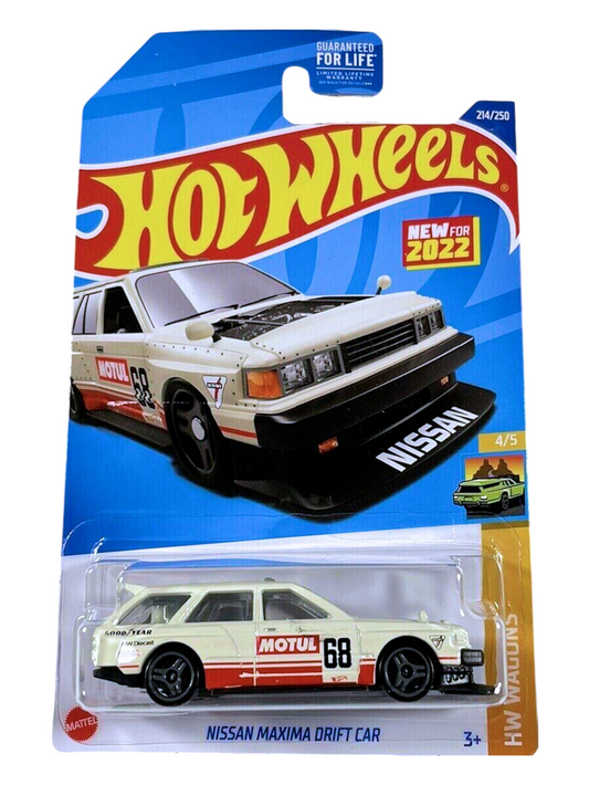 HotWheels Nissan Maxima Drift Car Imported Mainline 1:64 Scale