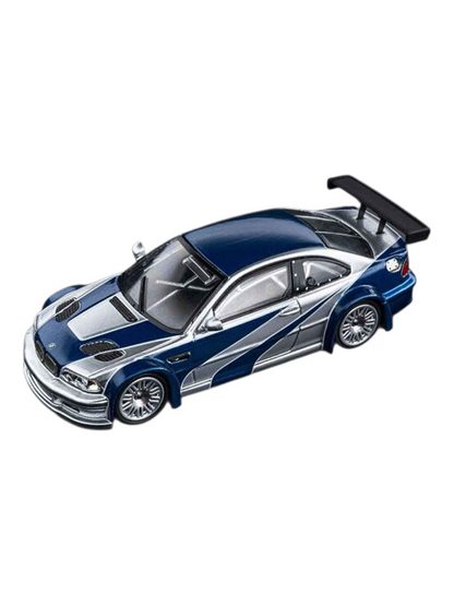 DCM Model Need For Speed Most Wanted (NFS) BMW E46 M3 GTR 1:64 Scale Premium Diecast (With Acrylic Case)