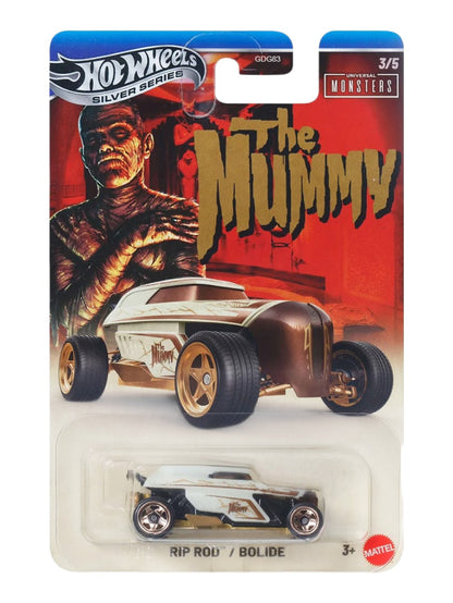 HotWheels Silver Series Monster Diecast Model Set Of 5 1:64 Scale Diecast Model