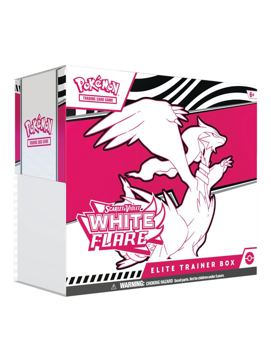 Pokemon Scarlet and Violet White Flare Elite Trainer Box ETB (English)