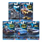 Hotwheels silver series dc Batman set of 5 1:64 Scale