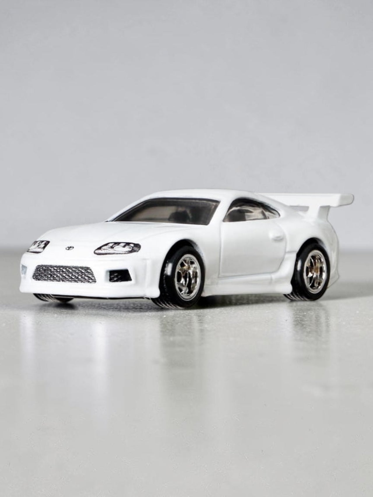 Hotwheels Premium Car Culture 'Toyota Supra (White) 1:64 Diecast Model Car