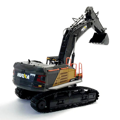 Hui Na Toys Code 1592 RC Remote Control Truck Professional Model With 28 Functions The Cab Can Rotate 680° , 25m Long Range Control 2.4GH Frequency 1:14 Scale