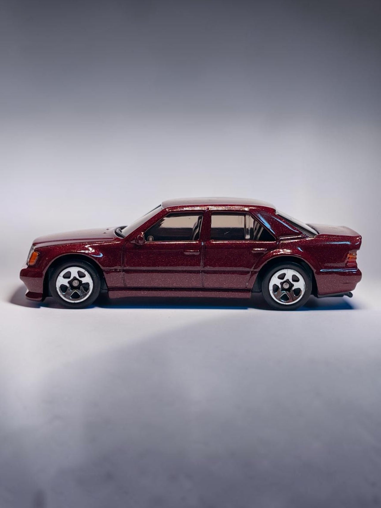 Hotwheels 'Mercedes-Benz 500E (Red Edition) Imported Mainline 1:64 Scale