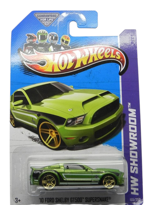 HotWheels 10 Ford Shelby GT500 Supersnake Imported Mainline 1:64 (BlisterDamage)