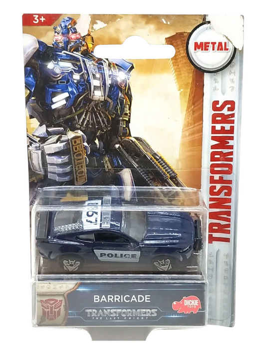 Metal Transformers Ford Mustang Barricade 1:64 Scale