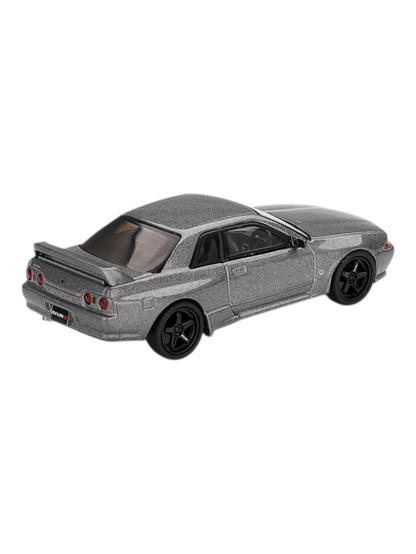 Mini GT 1024: Nissan Skyline GT-R (NISMO BNR32 CRS Version) Dark Metal Gray 1:64 Scale