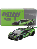 Mini GT code-1062 Lamborghini Huracán GT3 EVO2 #78 Forte Racing 2024 IMSA Daytona 24 Hrs 1:64 Scale