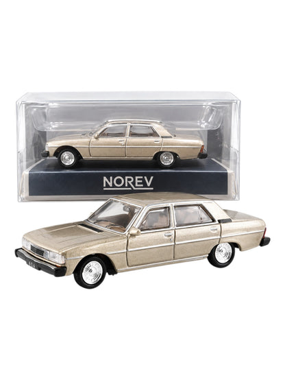 NOREV "Peugeot 604 1977 Sand Metallic Diecast Model Car 1:87 Scale