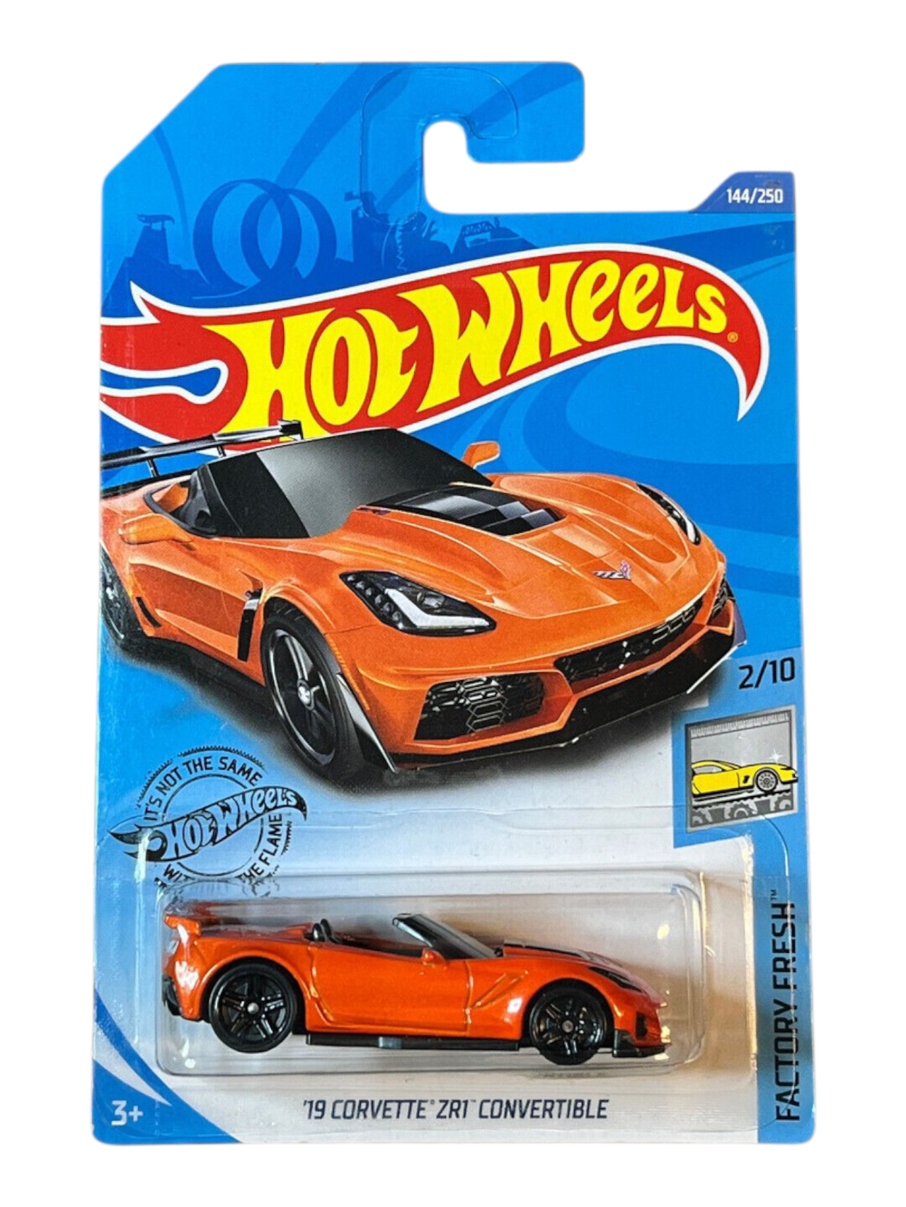 HotWheels 19 Corvette ZRI Convertible Imported Mainline 1:64 Scale