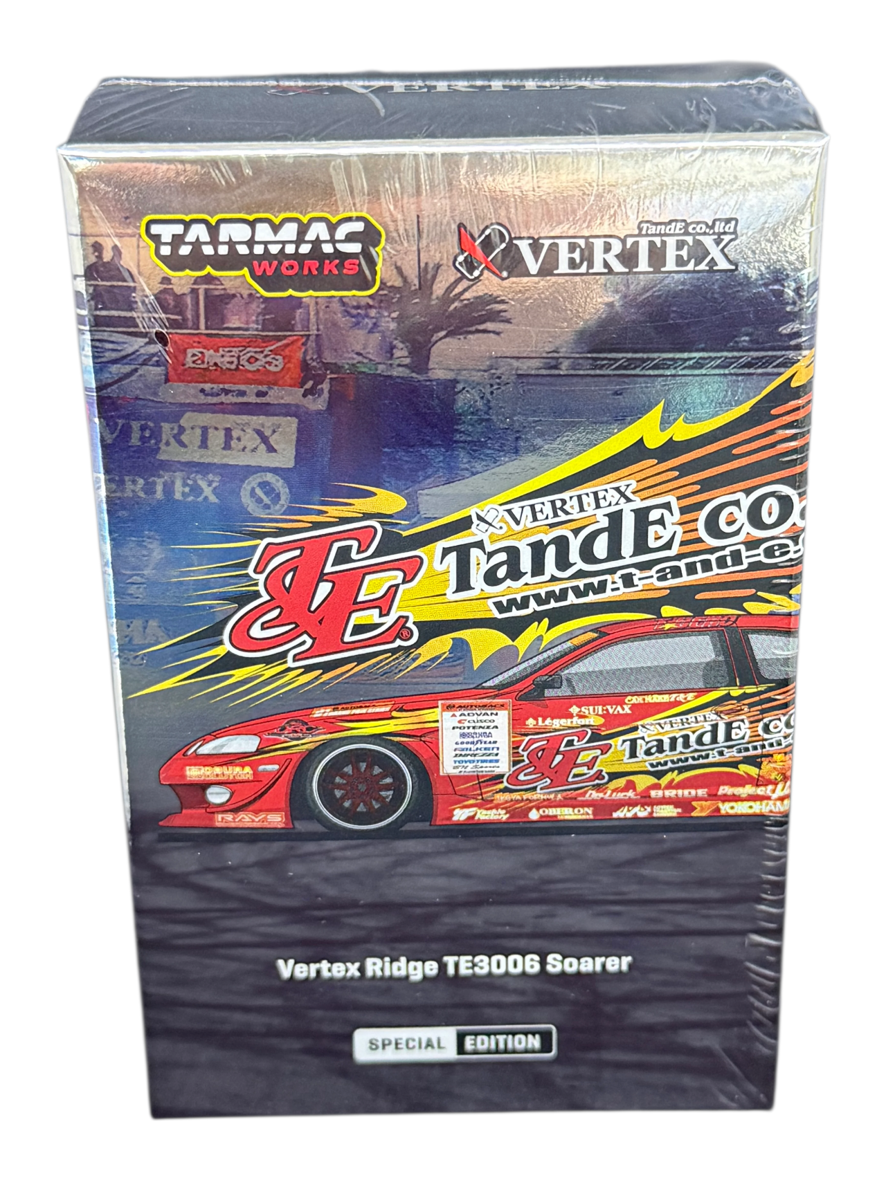 TARMAC Works Vertex Ridge TE3006 Soarer Diecast Model 1:64 Scale| Special Edition