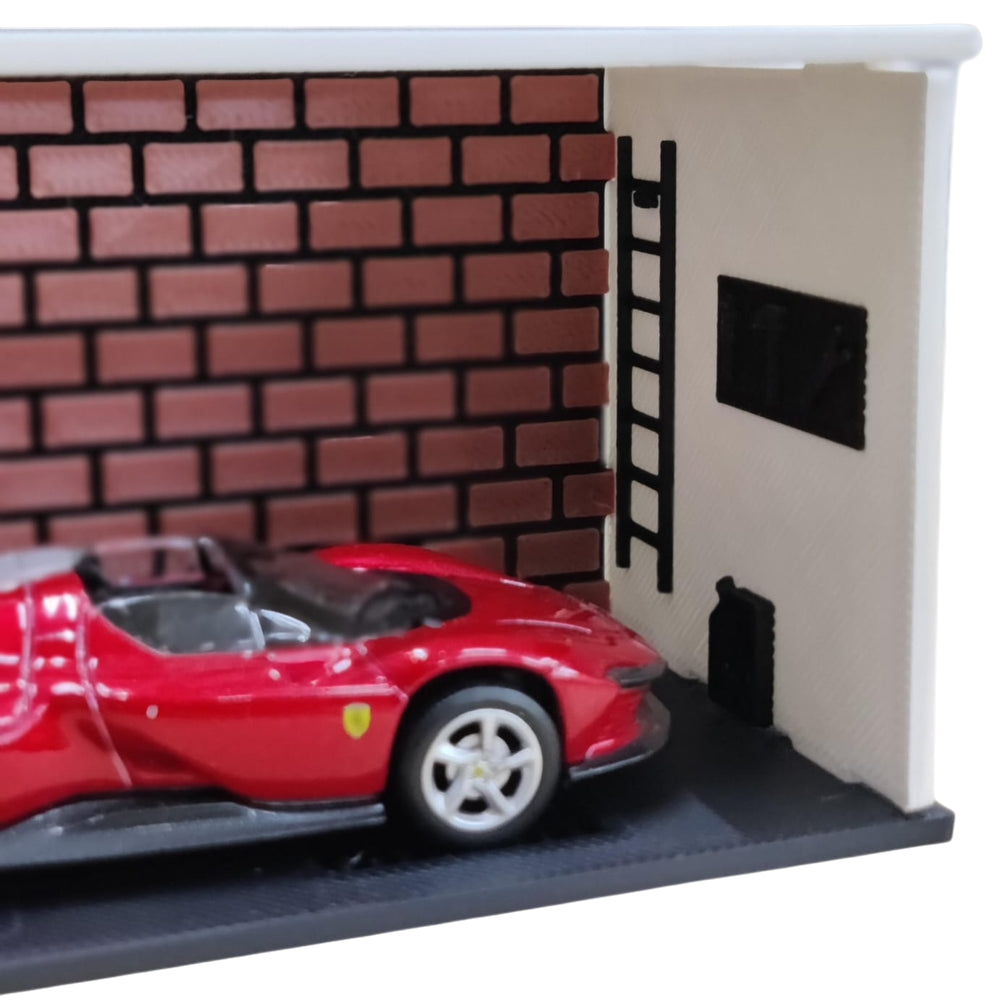 Hotwheels 1:64 car storage garage