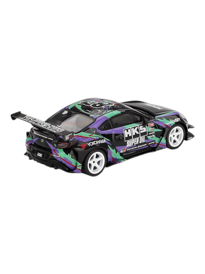 Mini GT Toyota GR86 HKS Type R (2022 Tokyo Auto Salon) Code-1005 1:64 Scale