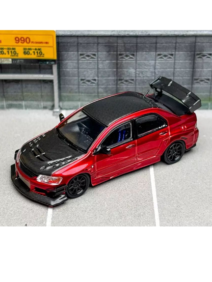 CM Model Mitsubishi Lancer Evolution IX Premium Diecast 1:64 Scale (With Acrylic Case)