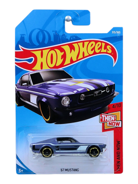 HotWheels 67 Mustang Imported Mainline 1:64 Scale FJY90-D7C3