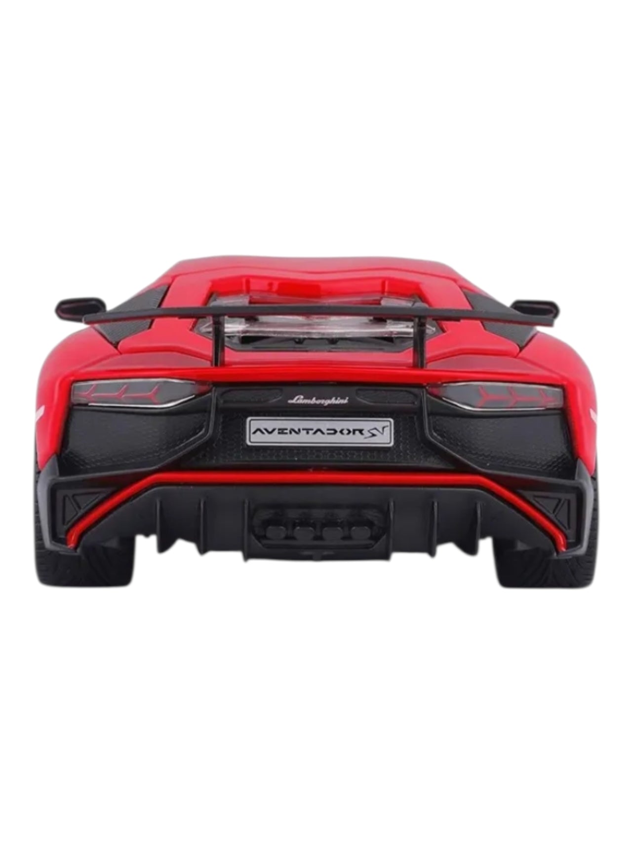 Bburago Lamborghini Aventador SV Coupe (Red) 1:24 Scale