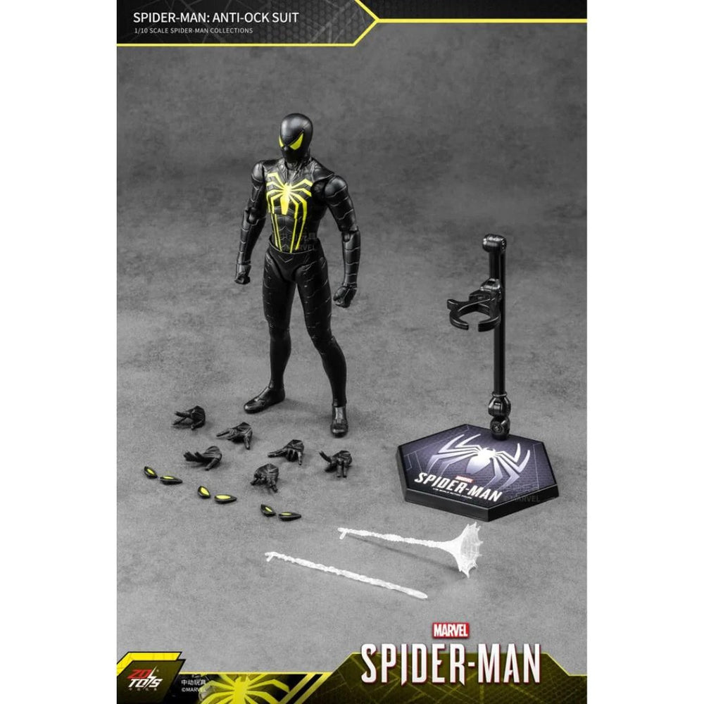 ZD Toys Marvel Spider - Man Anti-ock Suit Action Figures 1:10 Scale ( model - 1950-06 )