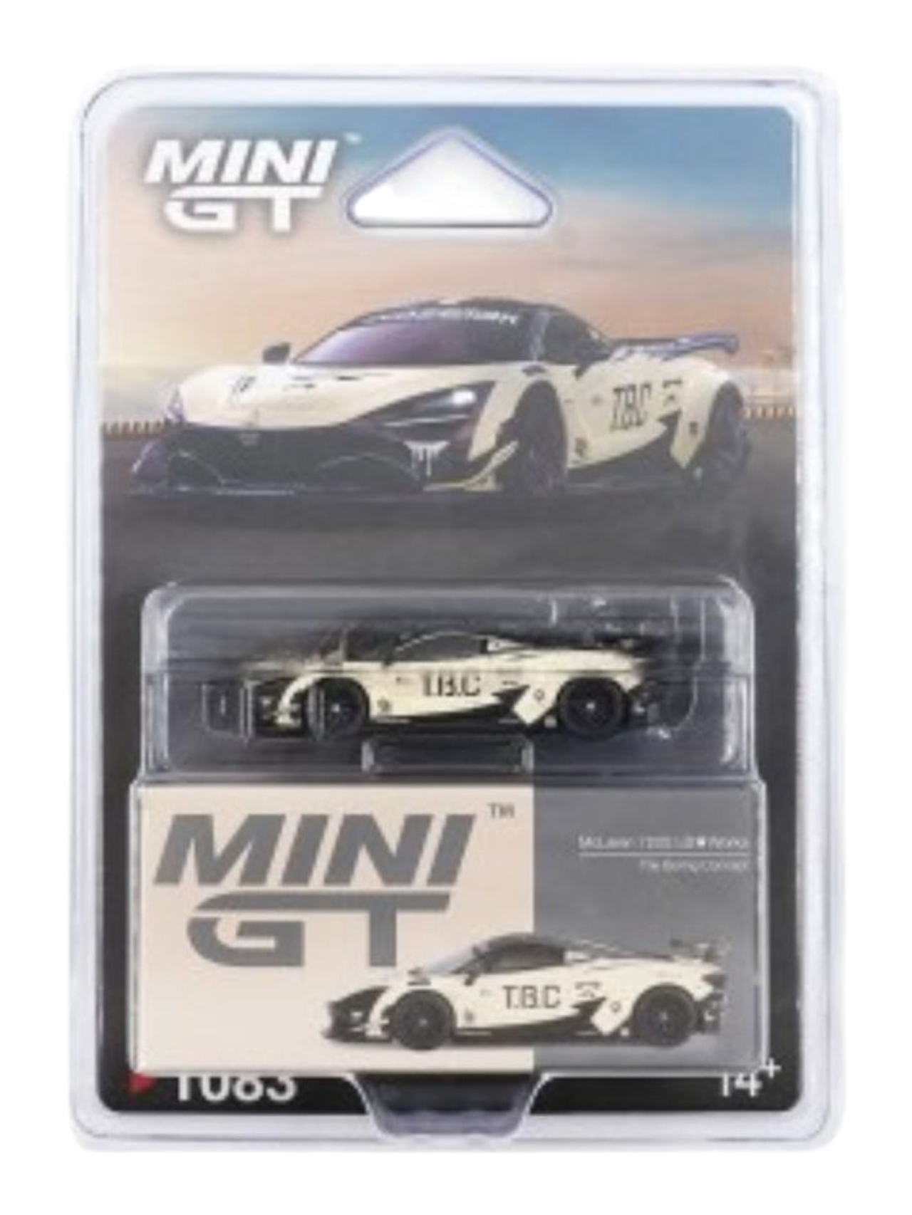 Mini GT 1083: McLaren 720S LB Works The Boring Concept 1:64 Scale