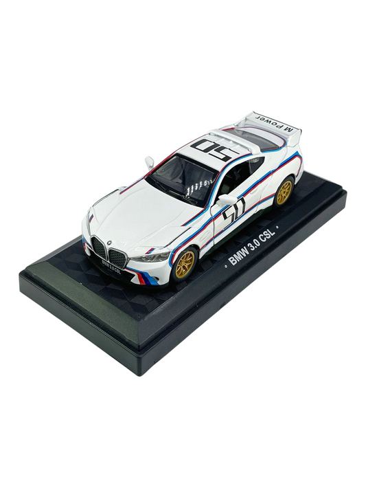 CCA BMW 3.0 CSL 1:42 Scale Diecast (With Acrylic Case)