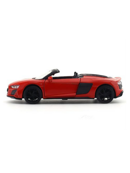 Audi R8 Spyder 1:32 MSZ licensed pullback diecast Scale Model car