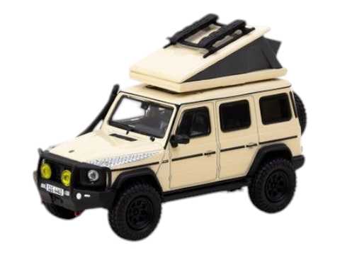 Tarmac Mercedes AMG G63 Camping 1:64 Scale (Without Cover, Acrylic Case available)