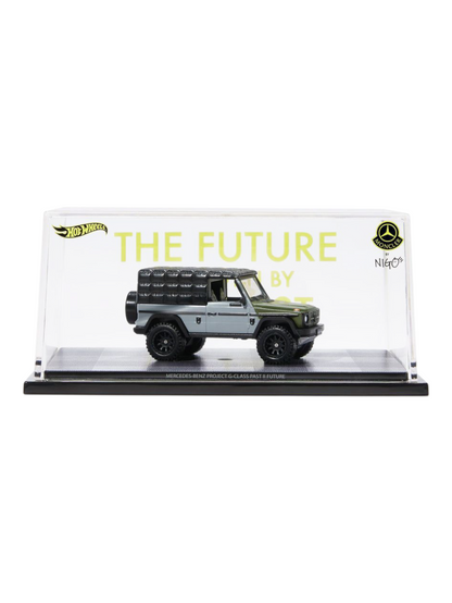 HotWheels x Mercedes-Benz Project G-Class Past II Future Designed by Nigo RLC 1:64 Scale (With Acrylic Case)