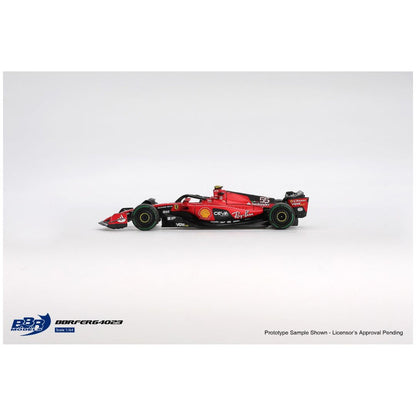 BBR Ferrari SF23 16 C Sainz 2023 Monaco GP ( code - BBRFER64022 ) MINI GT BBR Imported 1:64 Scale