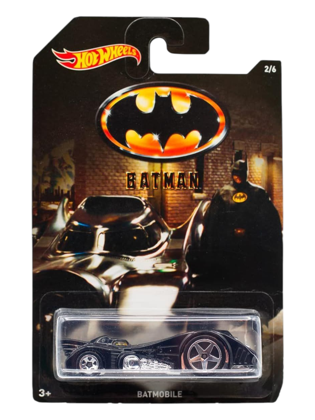 HotWheels Batman Batmobile Imported Mainline Card Art 1:64 Scale