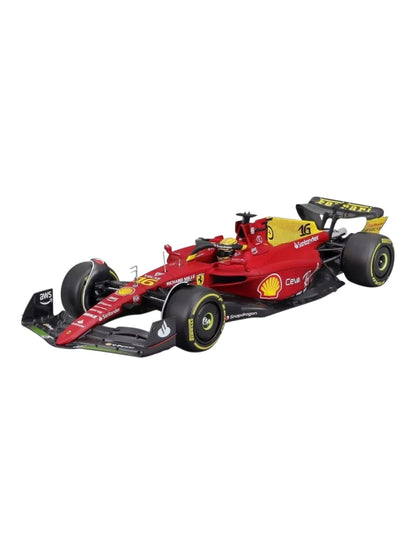Bburago Formula 1 (f1)Ferrari F1-75 #16 Charles Leclerc 1:24 Scale Diecast Model