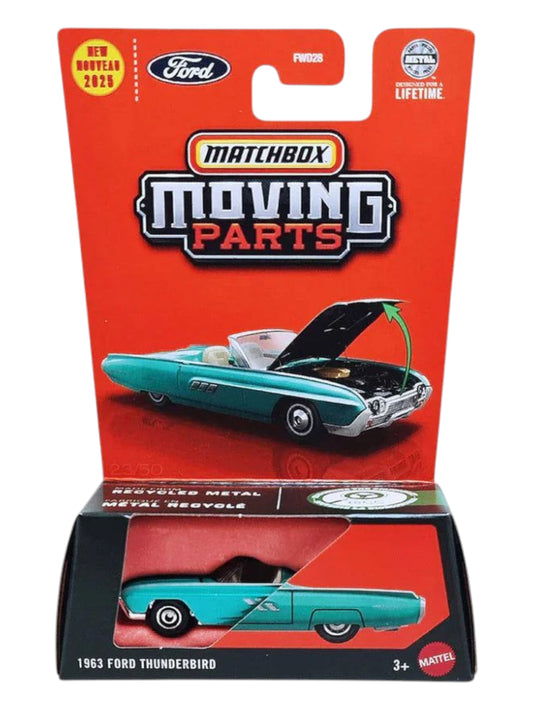 MatchBox 1963 Ford Thunderbird 1:64 Scale
