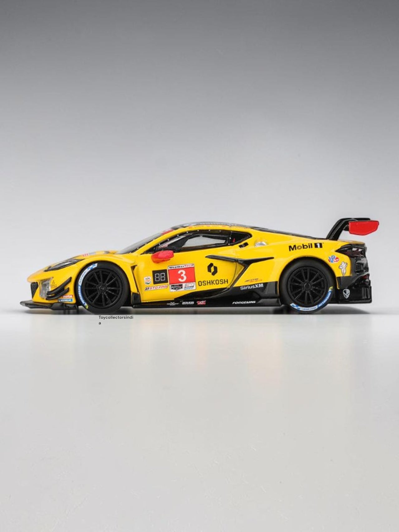 Mini GT #1168: Chevrolet Corvette Z06 GT3.R #3 Corvette Racing by Pratt Miller Motorsports 2025 IMSA Daytona Imported 1:64 Scale