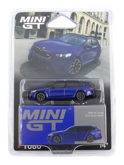 Mini GT BMW M5 Touring Marina Bay Blue Metallic- 1080 1:64 Scale