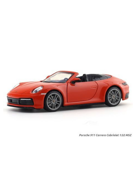 Porsche 911 Carrera Cabriolet die-cast model car 1:32 Scale