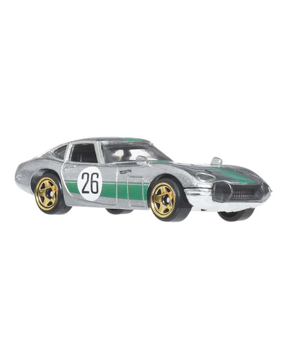 Hotwheels 2026 silver series imported zamac set of 6 Toyota 2000GT | '69 Corvette | Porsche Boxster Spyder | Volkswagen Käfer Racer | BMW 320 Group 5 | '10 Ford Shelby GT500 Super Snake 1:64 Scale