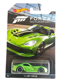 HotWheels Forza Motorsport 13 SRT Viper Imported Mainline Card Art 1:64 Scale