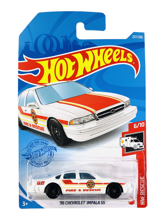 HotWheels 96 Chevrolet Impala SS Imported Mainline 1:64 Scale
