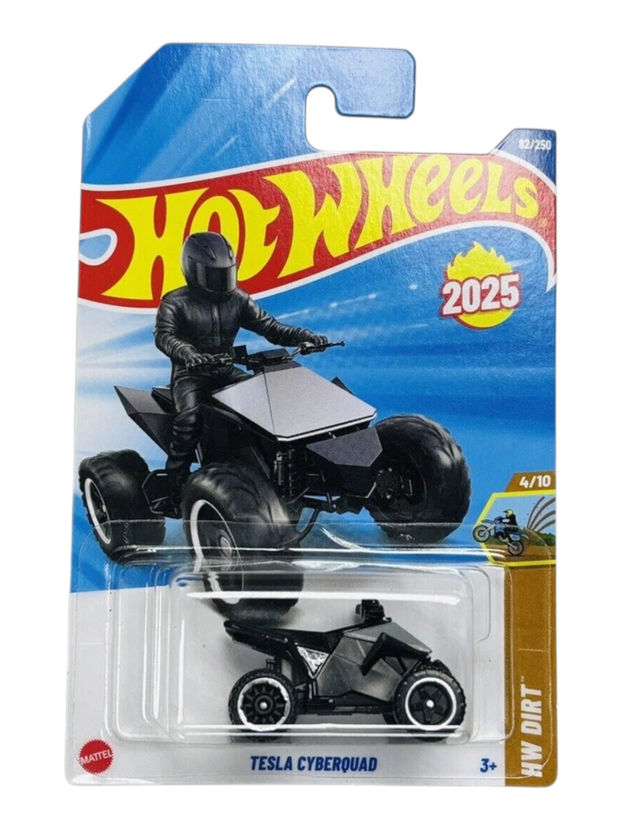 HotWheels tesla cyberquad Imported Mainline 1:64 Scale