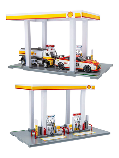 CCA Official Licensed Shell Gas Station Assembly Playset