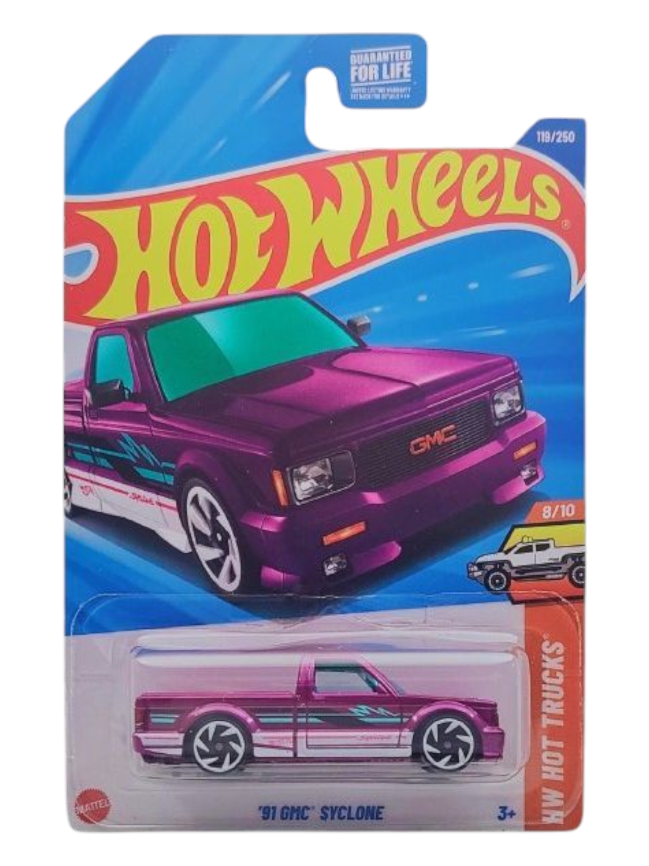 HotWheels 91 GMC Syclone Imported Mainline 1:64 Scale
