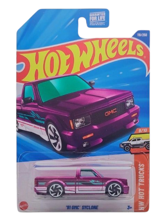 HotWheels 91 GMC Syclone Imported Mainline 1:64 Scale
