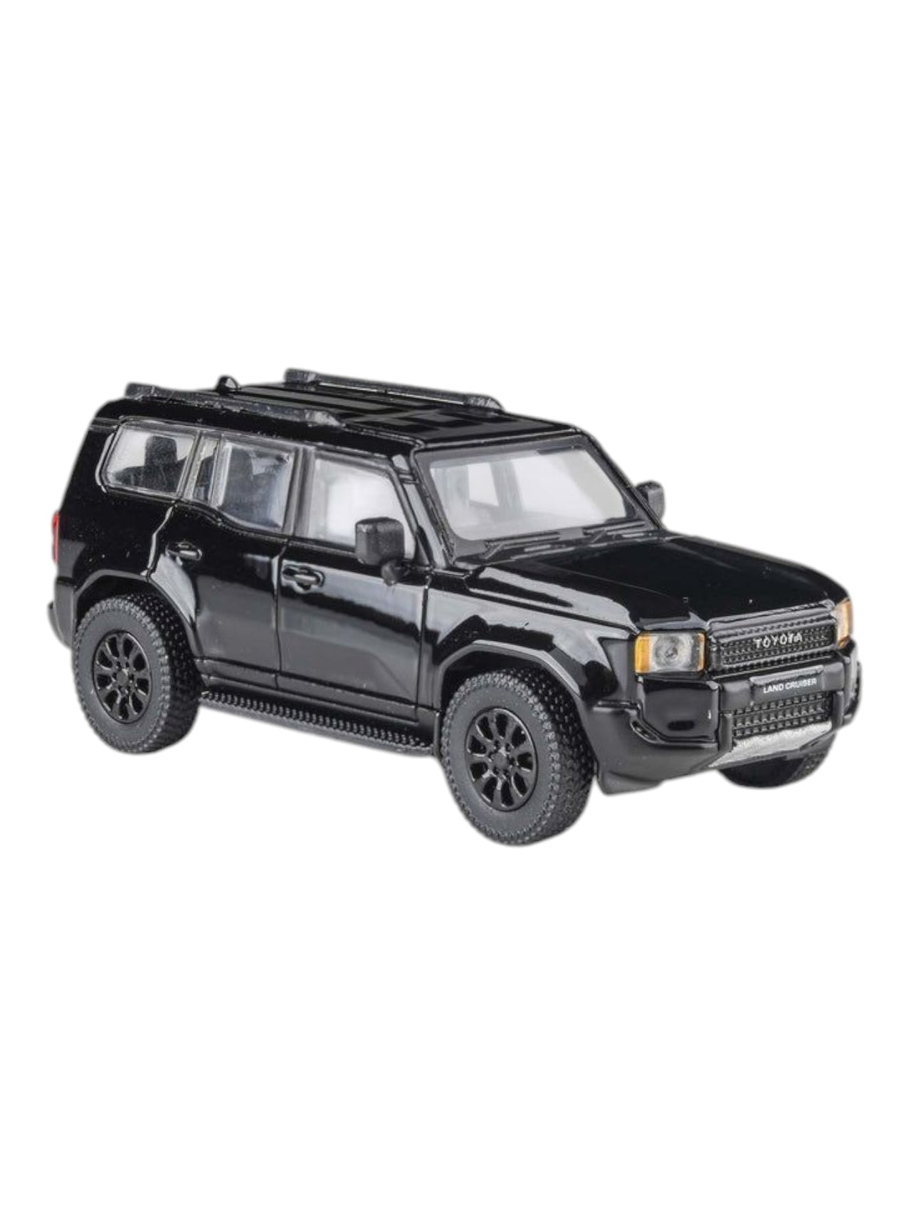 Para64 2024 Toyota land cruiser 250 prado black 1:64 Scale