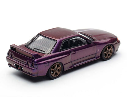 INNO64 Nissan Skyline GT-R (R32) Midnight Purple 1:64 Scale Matel Diecast IN64-R32-MP-AS