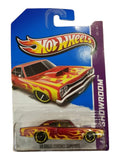 HotWheels '69 Dodge Coronet Superbee Imported Mainline 1:64 Scale ( Card Damage car mint condition  )