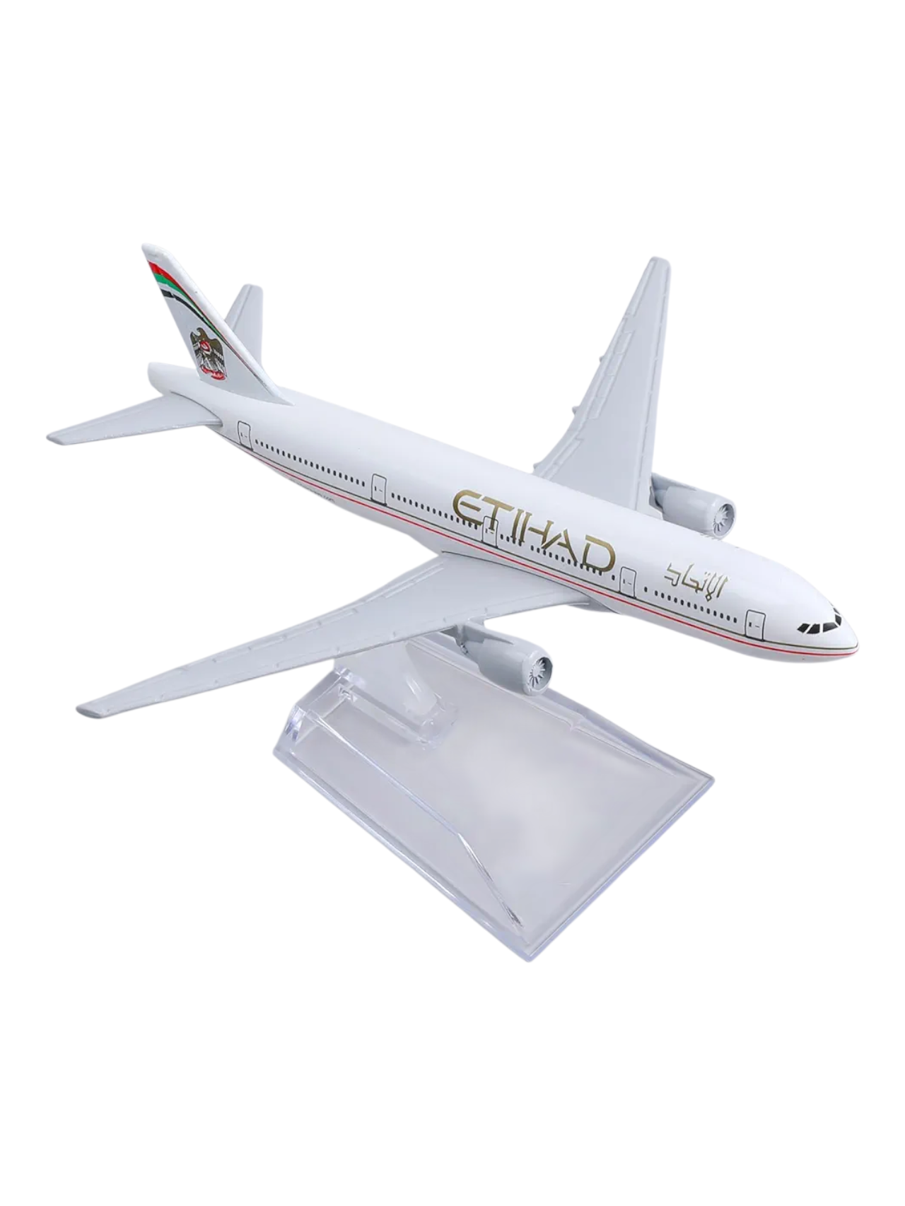Aircraft Model Boeing 777 Ethihad Airways Airplane 16 CM (Code-134)