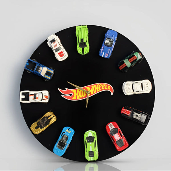 HotWheels premium Acrylic Diecast Clock – Toy Collectors India
