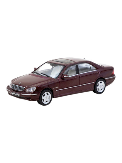 Tarmac Works Mercedes-Benz S 55 AMG Diecast Model Car 1:64 Scale – Metal Body Collectible Toy