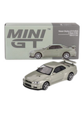 Mini GT Nissan Skyline GT-R R34 V-Spec II Nür (Millenium Jade) Code-1003 1:64 Scale