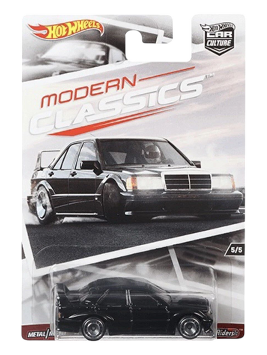 HotWheels Car Culture Modern Classics Mercedes-Benz 190E 2.5-16 EVO II Imported Premium 1:64 Scale