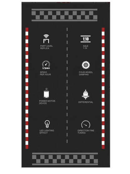 F1 Remote Control (RC) Racing Car 1:10 Scale